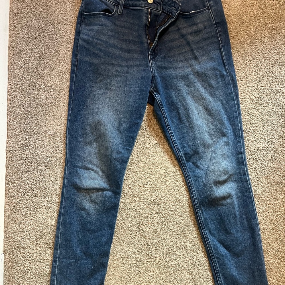 Old Navy Dark Blue Women's high rise wow super Skinny Jeans